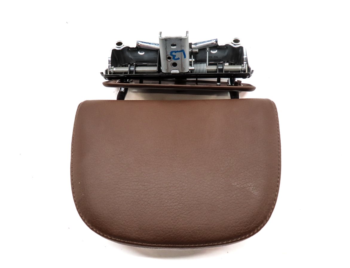 Thumbnail 7: 17-19 AUDI Q7 4M REAR 3RD ROW LEFT or RIGHT SEAT HEADREST HEAD REST (BROWN)