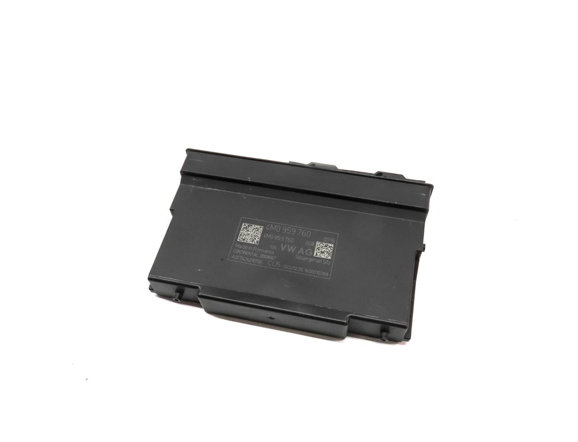 Thumbnail 1: 17-20 AUDI Q7 (4M) FRONT LEFT DRIVER SEAT BACKREST ADJUST CONTROL MODULE