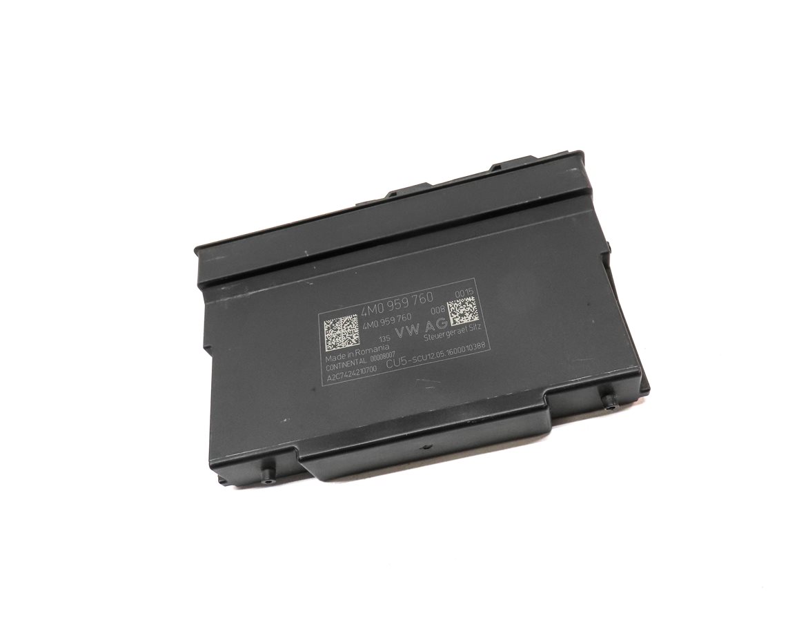 Thumbnail 3: 17-20 AUDI Q7 (4M) FRONT LEFT DRIVER SEAT BACKREST ADJUST CONTROL MODULE