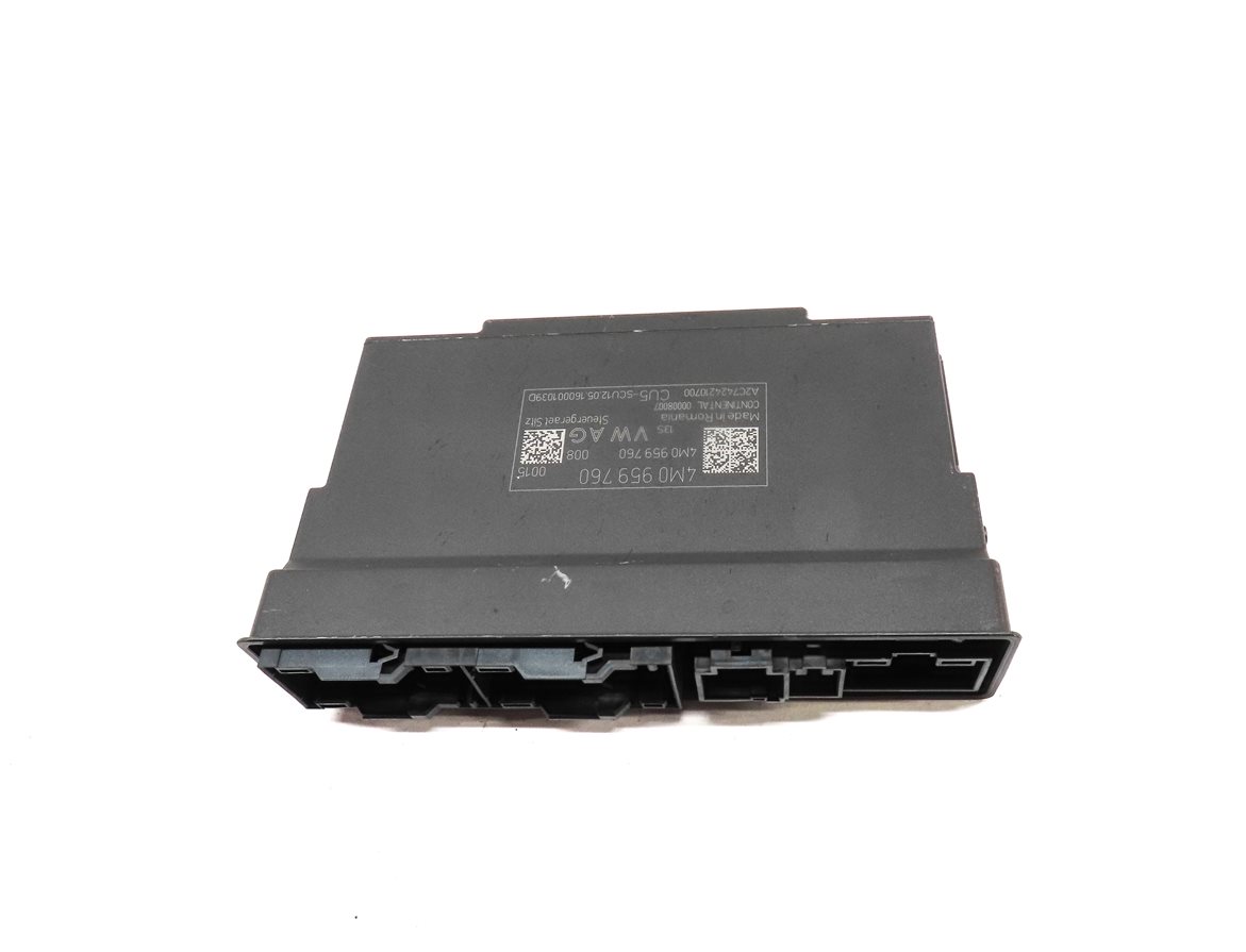 Thumbnail 2: 17-20 AUDI Q7 (4M) FRONT RIGHT PASSENGER SEAT BACKREST ADJUST CONTROL MODULE