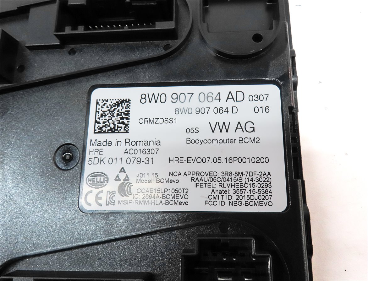 Thumbnail 5: 2017 AUDI Q7 (4M) BODY COMFORT CONTROL MODULE BCM