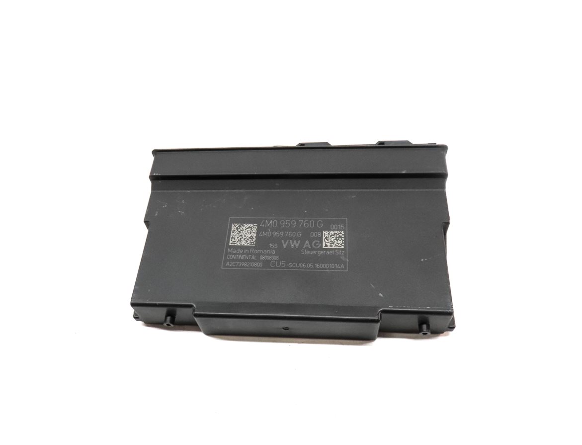 Thumbnail 2: 17-20 AUDI Q7 (4M) REAR 3RD THIRD ROW SEAT BACKREST ADJUST CONTROL MODULE