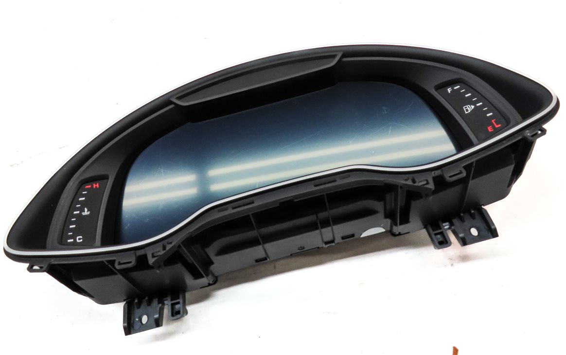 Thumbnail 5: 17-18 AUDI Q7 4M 3.0L SUPER CREC ENGINE ECM BCM IMMOBILIZER MODULE KEY LOCK SET