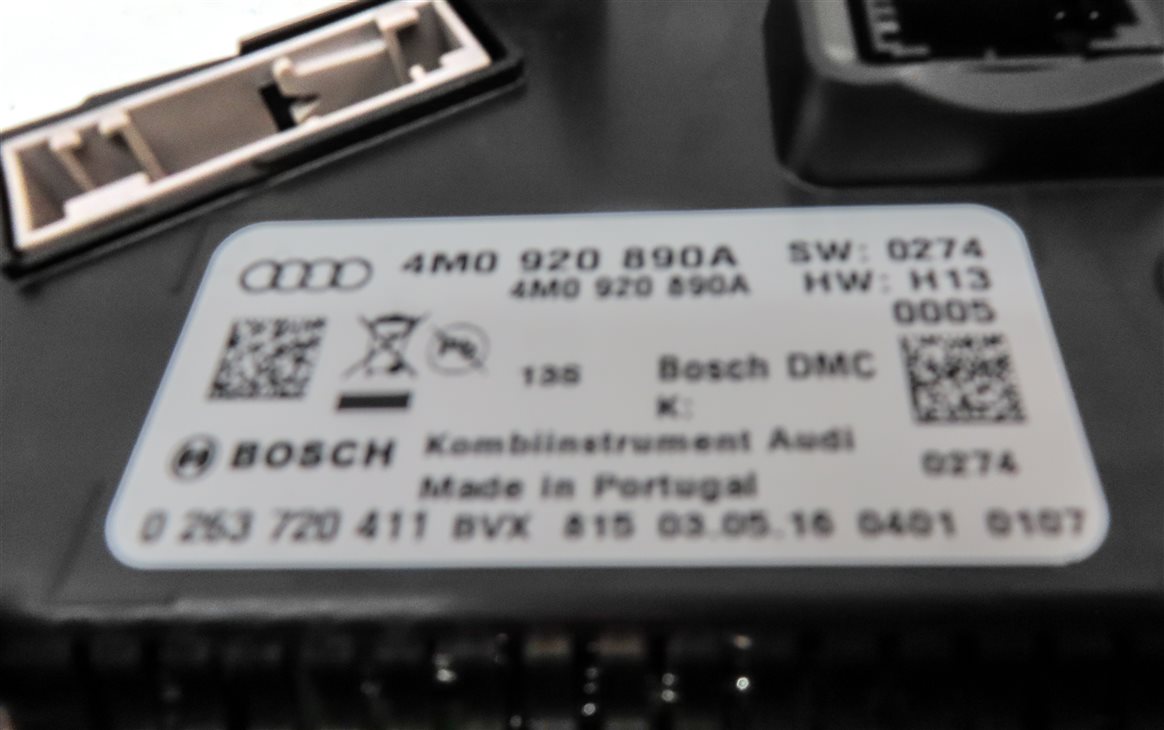 Thumbnail 7: 17-18 AUDI Q7 4M 3.0L SUPER CREC ENGINE ECM BCM IMMOBILIZER MODULE KEY LOCK SET