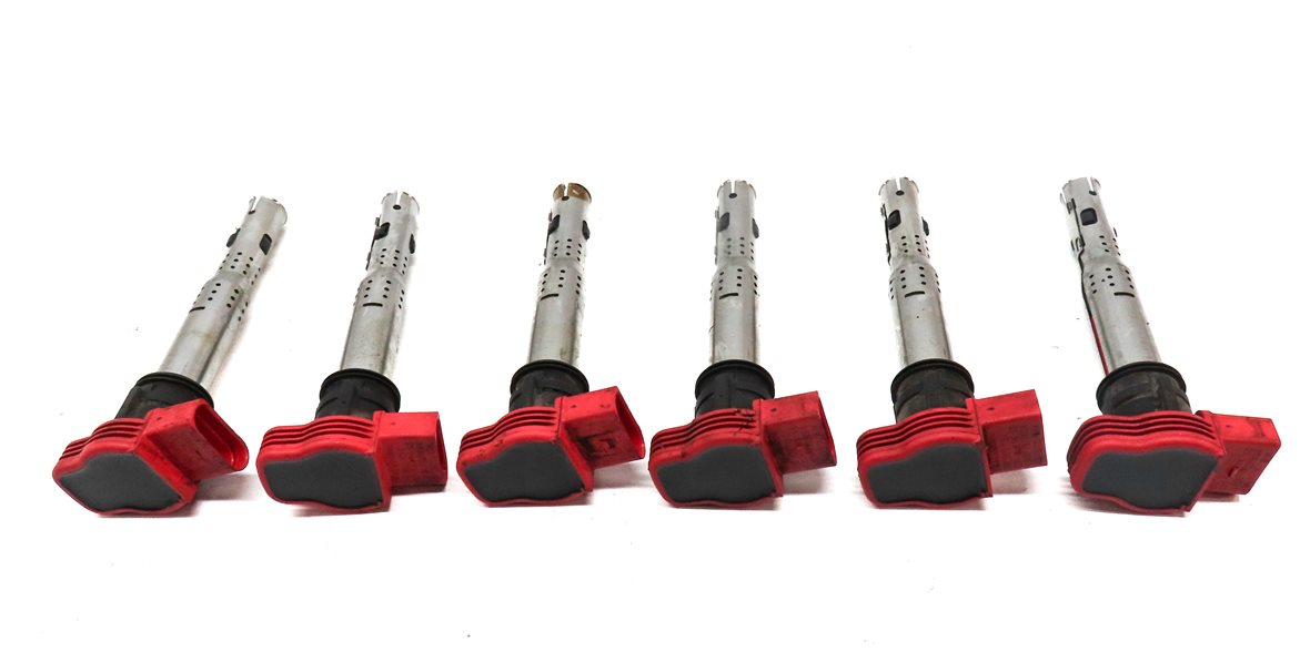 Thumbnail 2: 2005-2017 AUDI A4 S4 A5 S5 A6 S6 A7 A8 Q5 SQ5 Q7 R8 S8 - IGNITION COIL SET 6