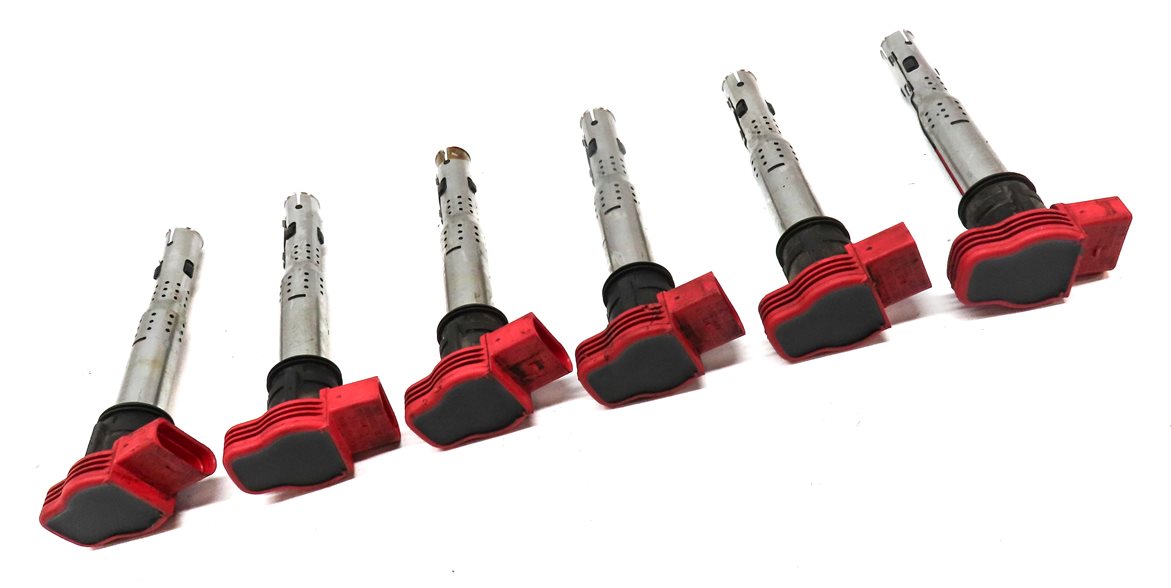 Thumbnail 3: 2005-2017 AUDI A4 S4 A5 S5 A6 S6 A7 A8 Q5 SQ5 Q7 R8 S8 - IGNITION COIL SET 6
