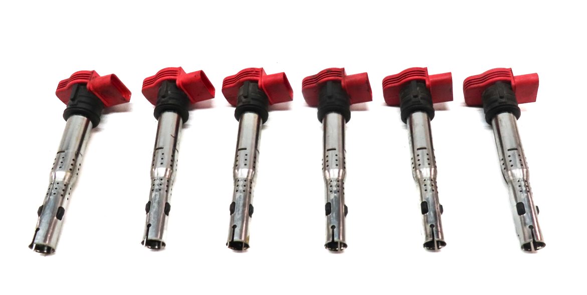 Thumbnail 4: 2005-2017 AUDI A4 S4 A5 S5 A6 S6 A7 A8 Q5 SQ5 Q7 R8 S8 - IGNITION COIL SET 6