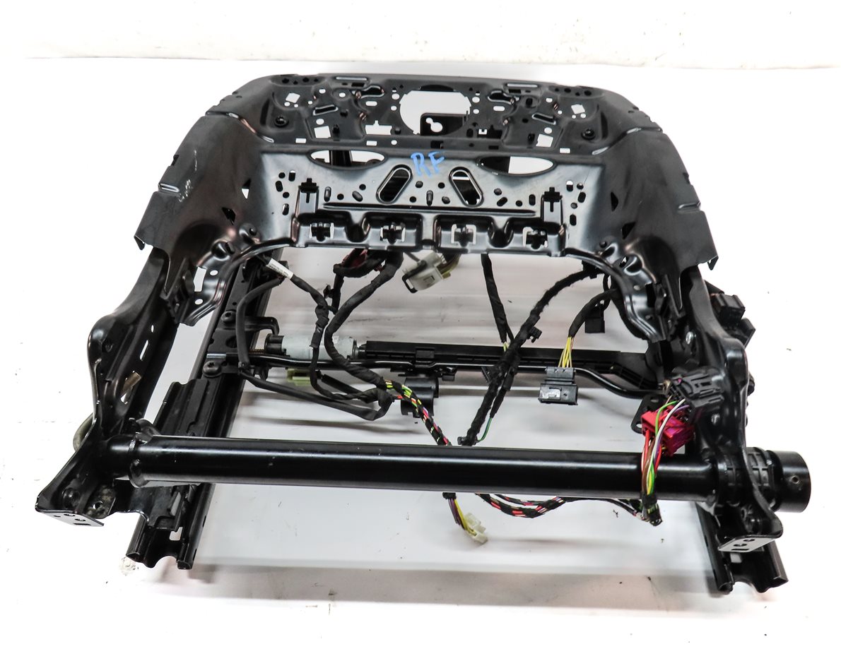 Thumbnail 4: 2017-2020 AUDI Q7 (4M) RIGHT FRONT PASSENGER SEAT TRACK w/ MOTORS (VENTED)
