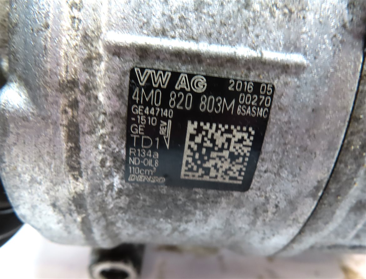 Thumbnail 7: 2017-2019 AUDI A6 Q7 (C7 4M) 3.0L SUPER A/C AIR CONDITIONING COMPRESSOR PUMP