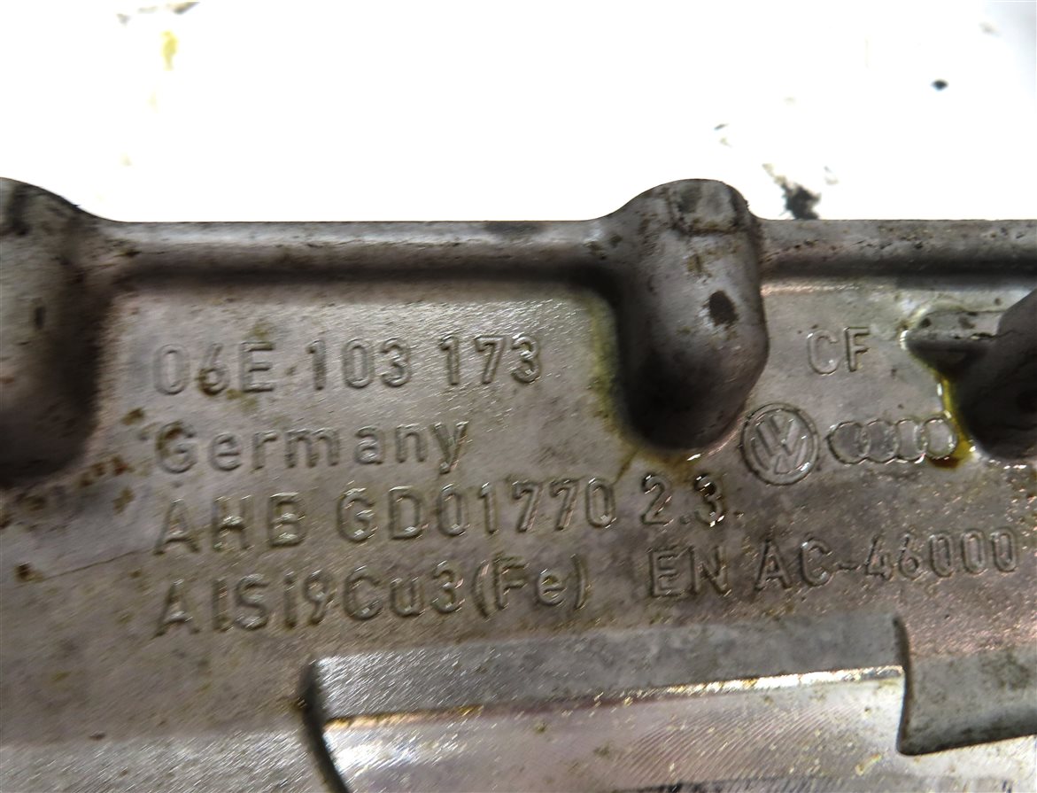 Thumbnail 8: 17-19 AUDI Q7 4M 3.0L SUPER CREC ENGINE LOWER TIMING COVER w/ OIL FILTER HOUSING