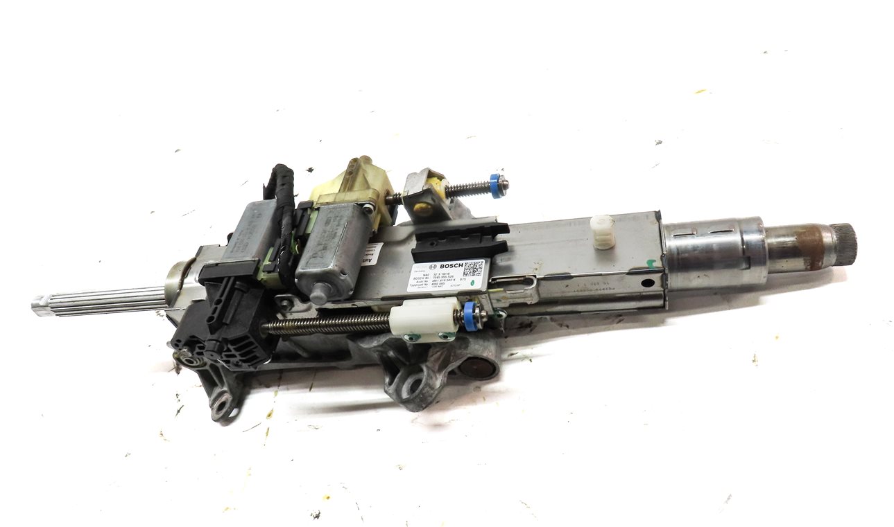 Thumbnail 2: 17-19 AUDI Q7 4M ESTEERING COLUMN w/ MOTORS (NO lane keep & NO adaptive cruise)