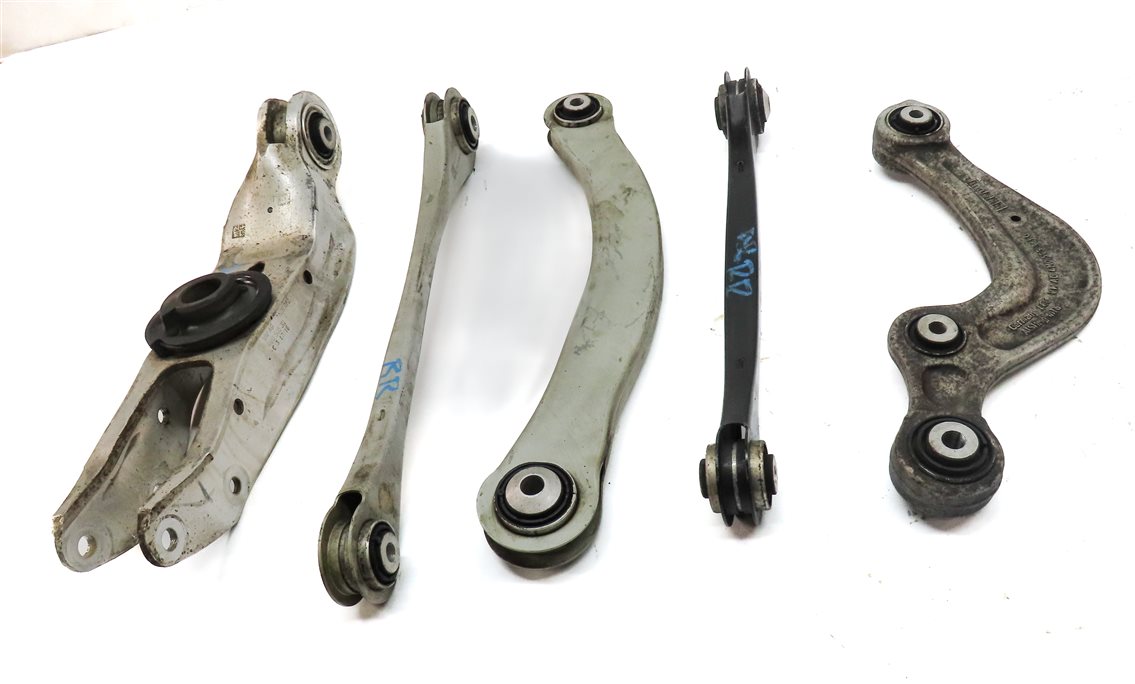 Thumbnail 2: 2017-2019 AUDI Q7 (4M) RIGHT PASSENGER REAR LOWER UPPER CONTROL ARM SET