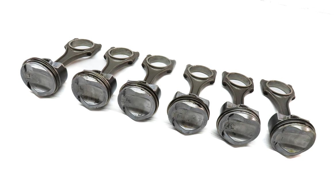 15-19 AUDI A6 A7 A8 Q7 (C7 D4 4H 4M) 3.0L SUPER PISTON & CONNECTING ROD SET 6