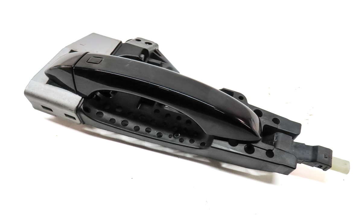 17-20 AUDI Q7 (4M) FRONT LEFT DRIVER KEYLESS EXTERIOR DOOR HANDLE (BLACK)