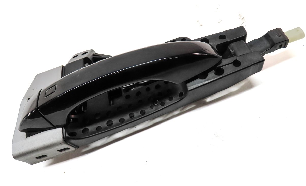 Thumbnail 3: 17-20 AUDI Q7 (4M) FRONT LEFT DRIVER KEYLESS EXTERIOR DOOR HANDLE (BLACK)