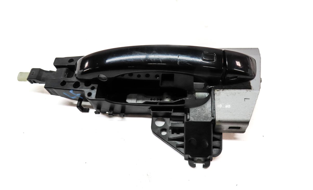 Thumbnail 4: 17-20 AUDI Q7 (4M) FRONT LEFT DRIVER KEYLESS EXTERIOR DOOR HANDLE (BLACK)