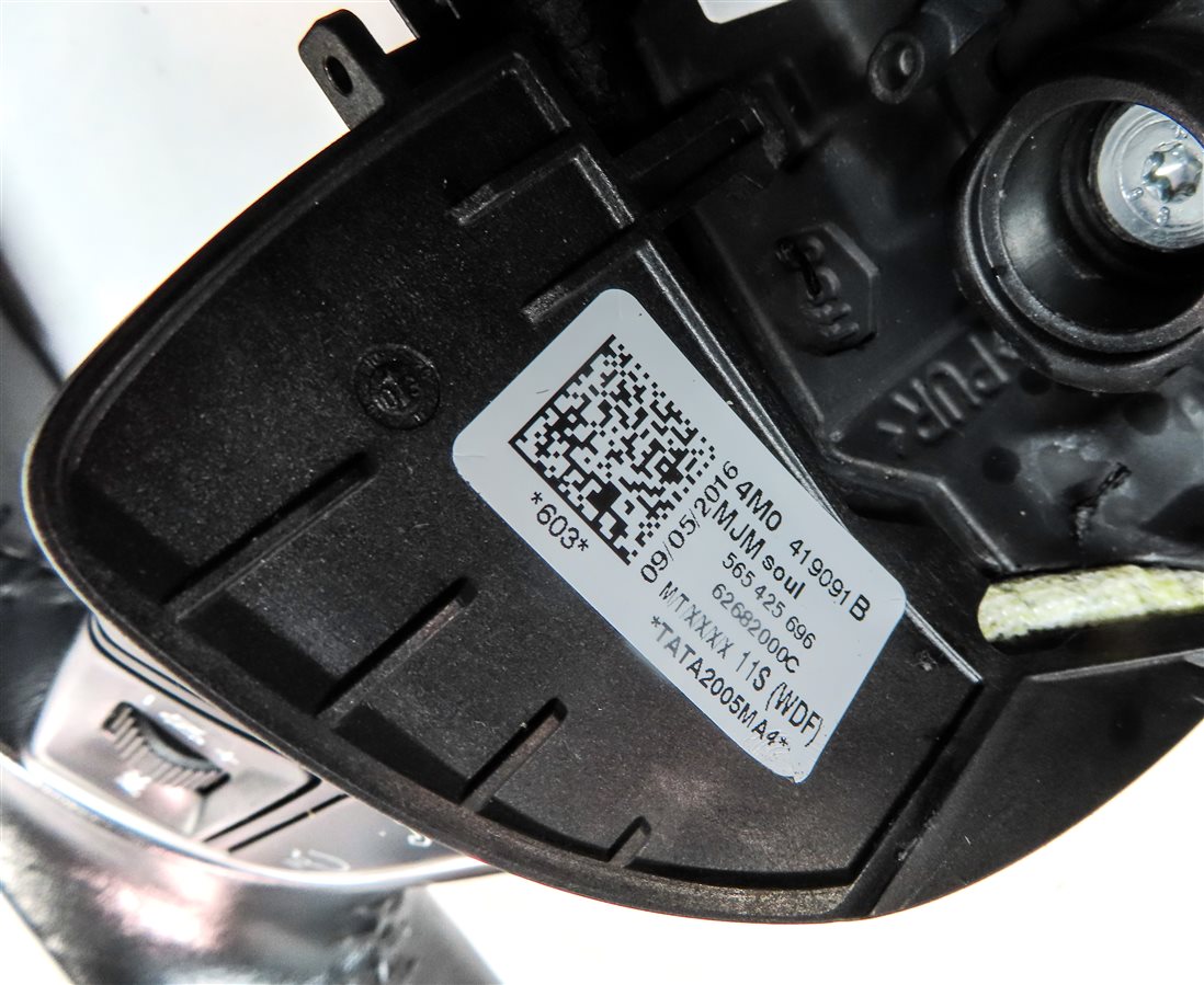 Thumbnail 6: 17-19 AUDI Q7 4M 3 SPOKE SPORT STEERING WHEEL w/SHIFT PADDLES & SWITCHES (BLACK)