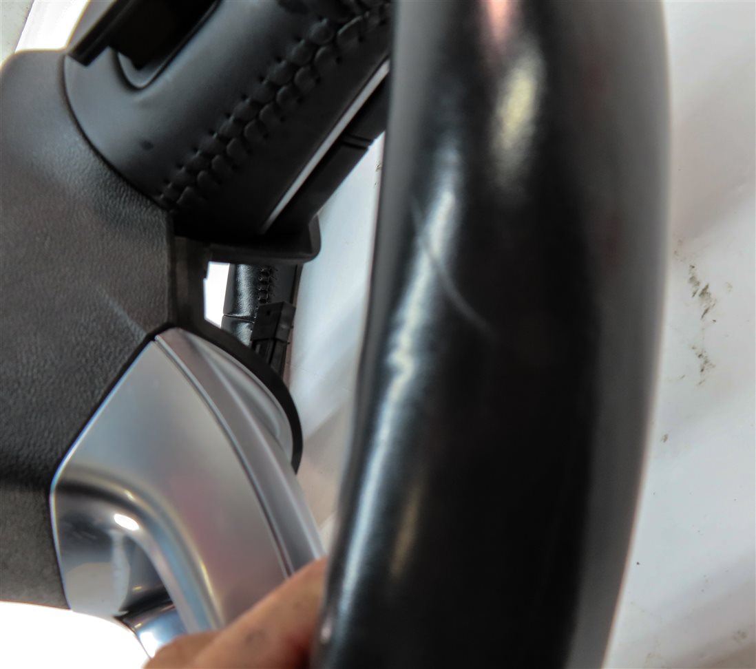 Thumbnail 7: 17-19 AUDI Q7 4M 3 SPOKE SPORT STEERING WHEEL w/SHIFT PADDLES & SWITCHES (BLACK)