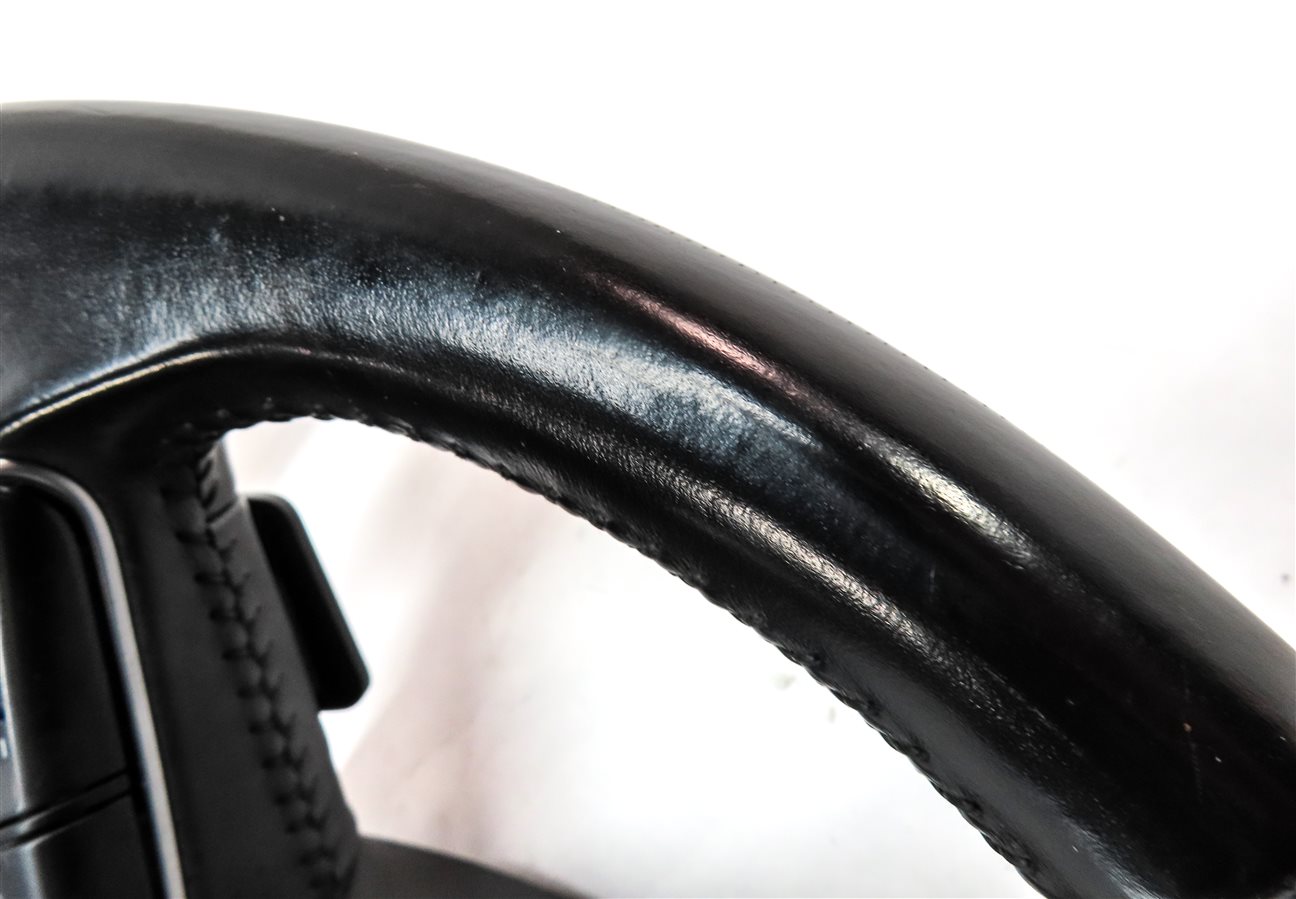 Thumbnail 9: 17-19 AUDI Q7 4M 3 SPOKE SPORT STEERING WHEEL w/SHIFT PADDLES & SWITCHES (BLACK)