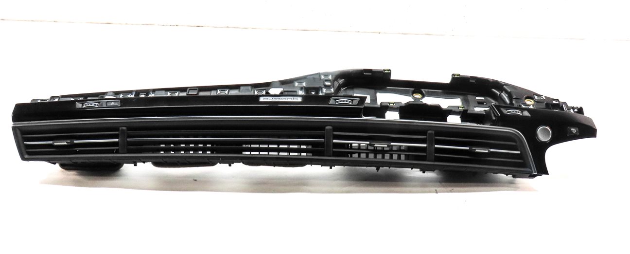 Thumbnail 4: 17 AUDI Q7 (4M) FRONT RIGHT PASSENGER DASH HEAT AIR AC HVAC VENT w/ TRIM (BLACK)