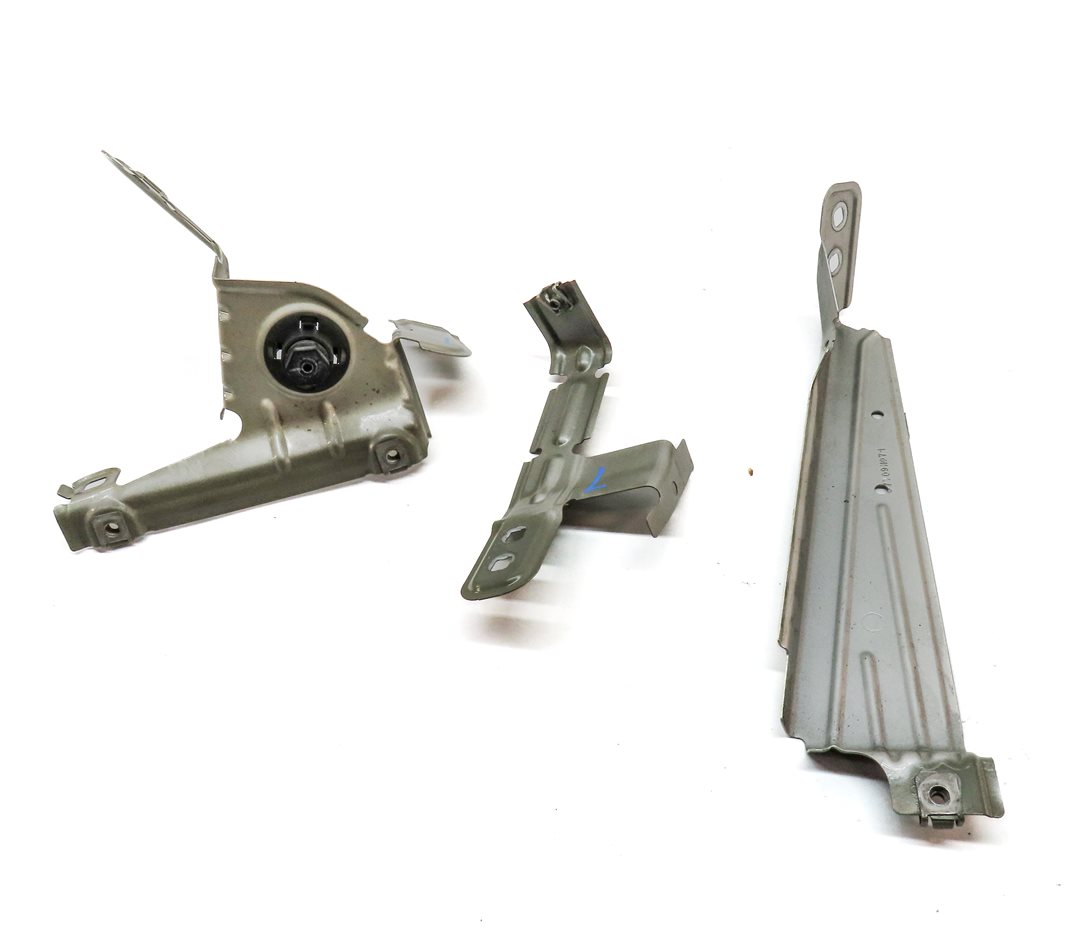 Thumbnail 2: 2014 BMW X3 (F25) FRONT LEFT DRIVER FENDER SUPPORT MOUNT BRACKET SET/3
