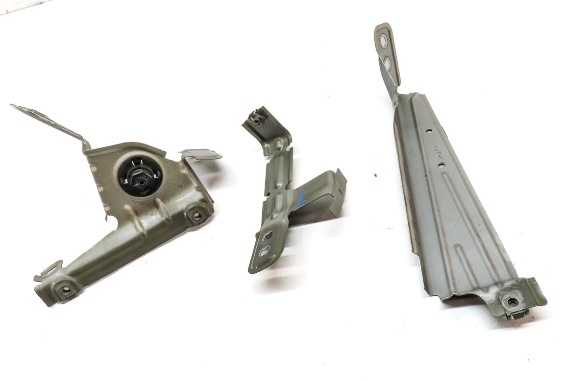 Thumbnail 3: 2014 BMW X3 (F25) FRONT LEFT DRIVER FENDER SUPPORT MOUNT BRACKET SET/3