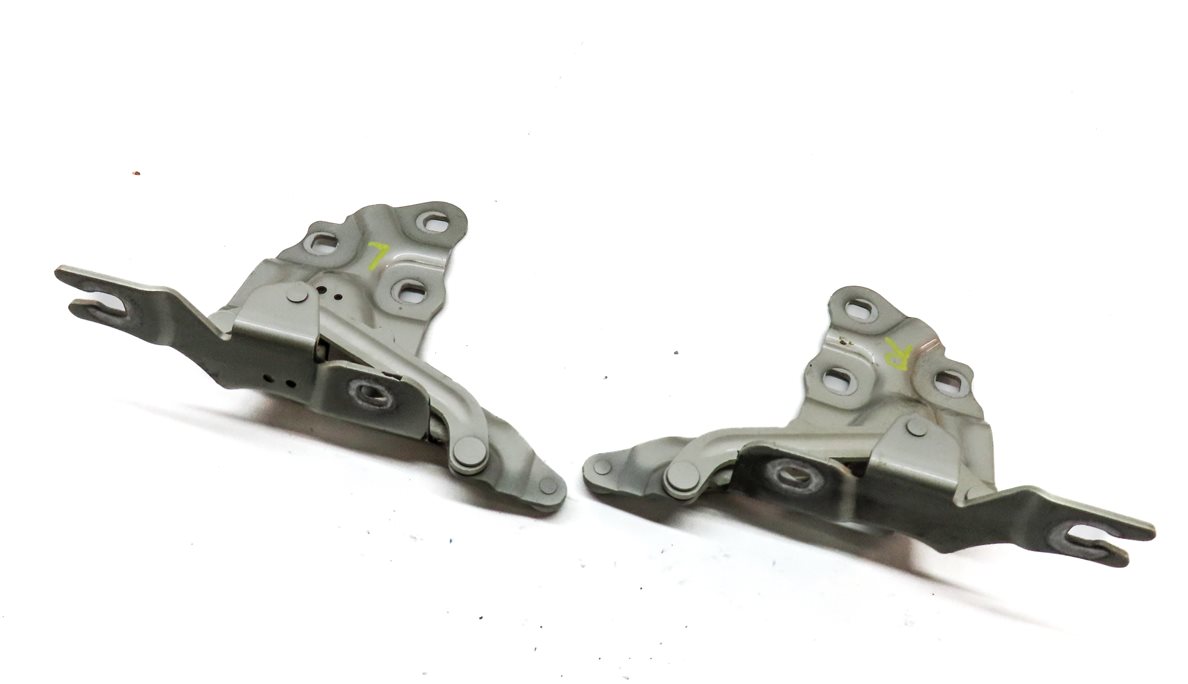 2011-2018 BMW X3 X4 (F25 F26) FRONT LEFT & RIGHT HOOD HINGE SET 2 (SILVER)