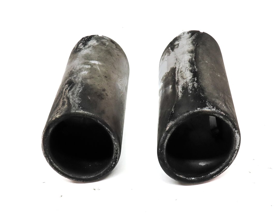 Thumbnail 2: 2013 BMW X3 (F25) REAR MUFFLER EXHAUST TRIM TIP SET (CHROME)
