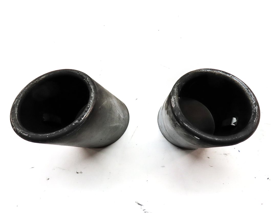 Thumbnail 4: 2013 BMW X3 (F25) REAR MUFFLER EXHAUST TRIM TIP SET (CHROME)