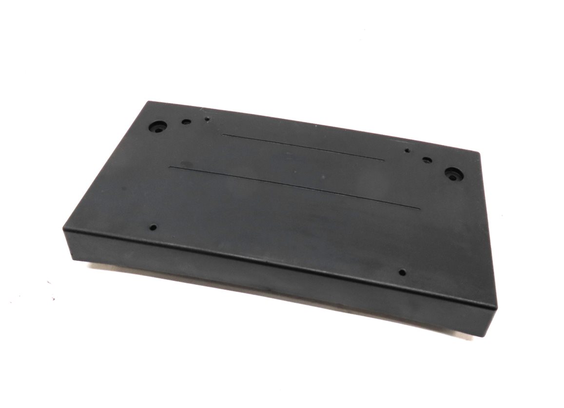 2014 BMW X3 (F25) FRONT LOWER BUMPER LICENSE PLATE MOUNT BRACKET (BLACK)
