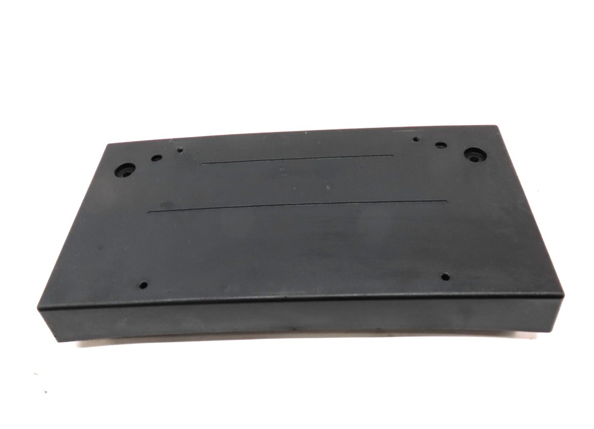 Thumbnail 2: 2014 BMW X3 (F25) FRONT LOWER BUMPER LICENSE PLATE MOUNT BRACKET (BLACK)