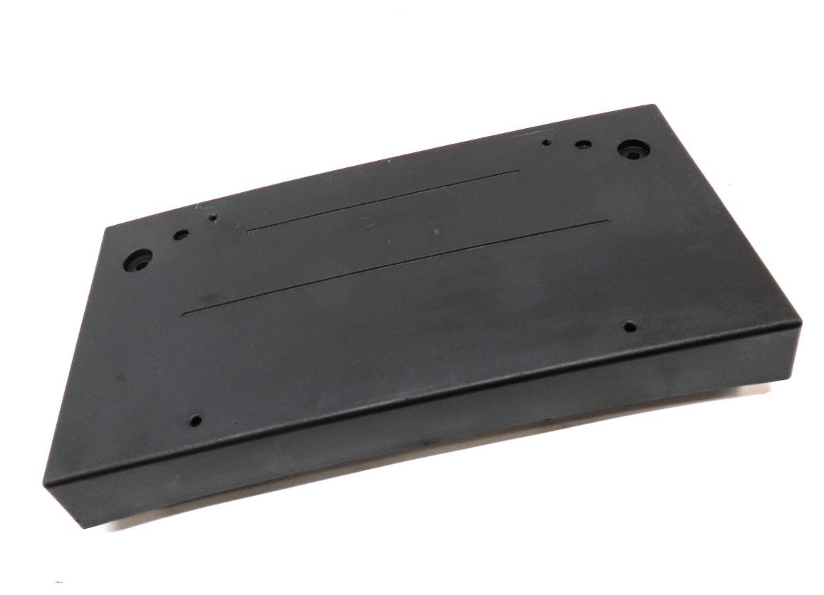 Thumbnail 3: 2014 BMW X3 (F25) FRONT LOWER BUMPER LICENSE PLATE MOUNT BRACKET (BLACK)