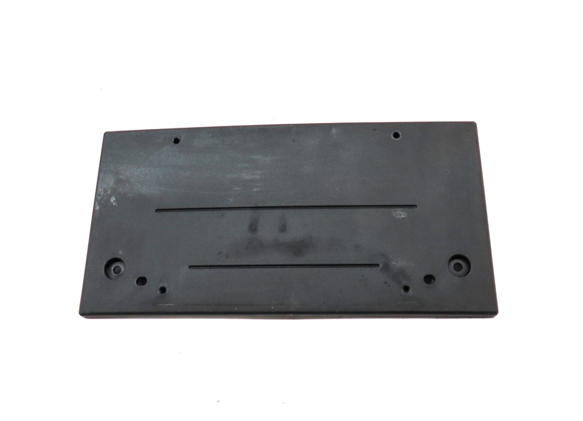 Thumbnail 4: 2014 BMW X3 (F25) FRONT LOWER BUMPER LICENSE PLATE MOUNT BRACKET (BLACK)