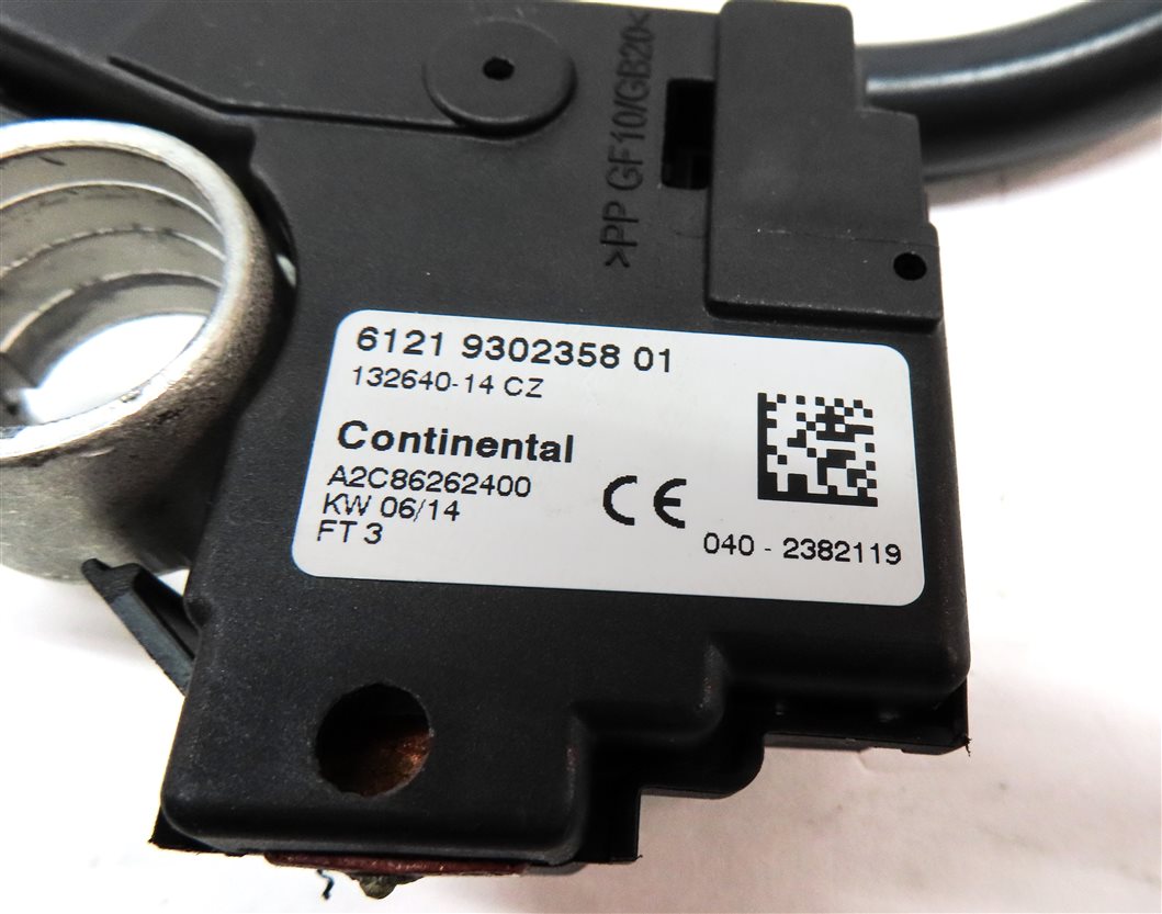 Thumbnail 6: 2014 BMW X3 (F25) 3.0L TURBO (N55) ENGINE NEGATIVE BATTERY CABLE TERMINAL