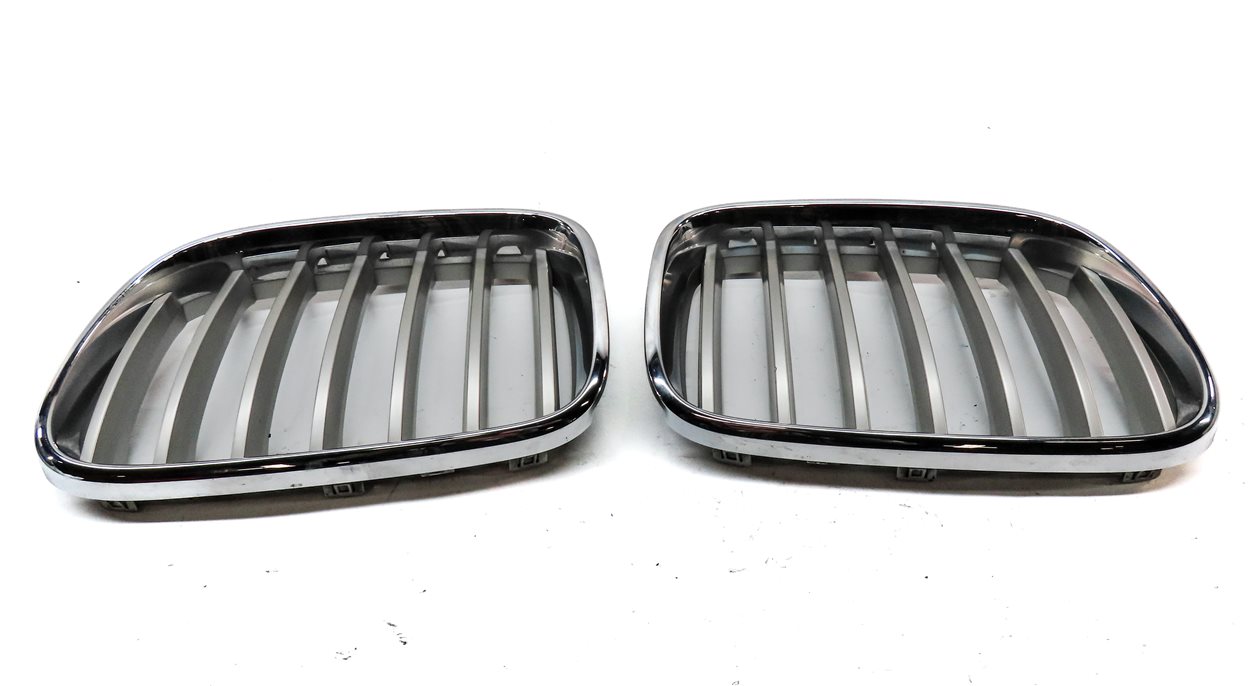 Thumbnail 4: 2013-2017 BMW X3 (F25) FRONT LEFT & RIGHT GRILLE HOOD VENT TRIM SET-2