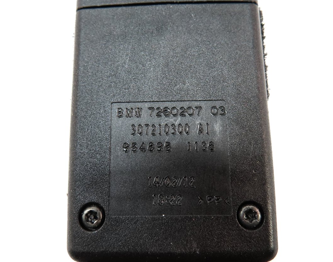 Thumbnail 6: 11-18 BMW X3 X4 (F25 F26) FRONT LEFT DRIVER or RIGHT PASSENGER SEATBELT RECEIVER