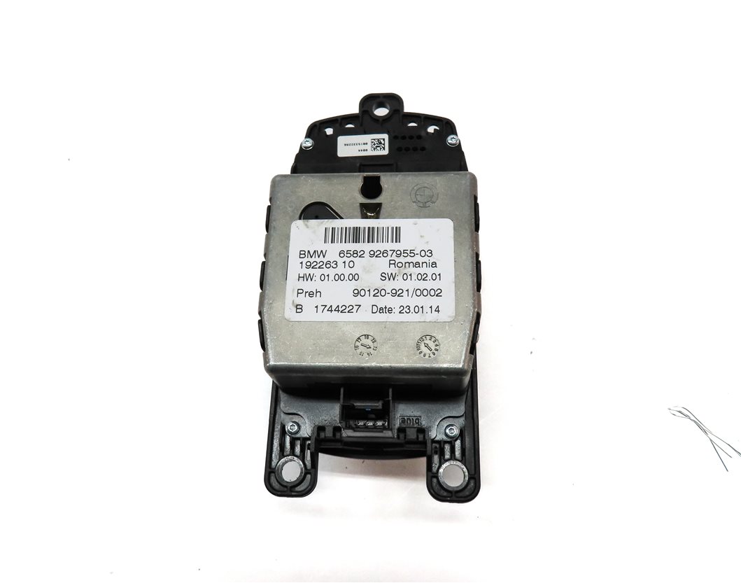 Thumbnail 5: 2014 BMW X3 (F25) FRONT CENTER iDRIVE MMI MEDIA CONTROL KNOB SELECTOR SWITCH