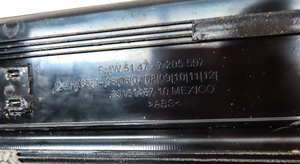 Thumbnail 14: 14 BMW X3 (F25) FRONT & REAR LEFT & RIGHT DOOR LOGO SILL TRIM SCUFF PLATE SET/4