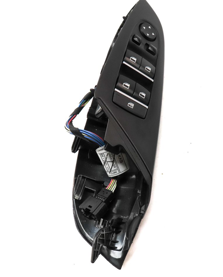 Thumbnail 2: 12-19 BMW 3 4 M3 X3 X4 SERIES FRONT LEFT DRIVER WINDOW SWITCH P-FOLD (BLACK)