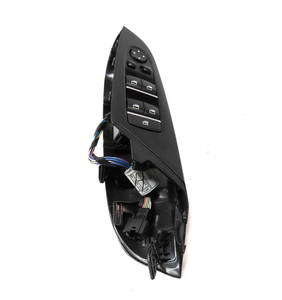 Thumbnail 3: 12-19 BMW 3 4 M3 X3 X4 SERIES FRONT LEFT DRIVER WINDOW SWITCH P-FOLD (BLACK)