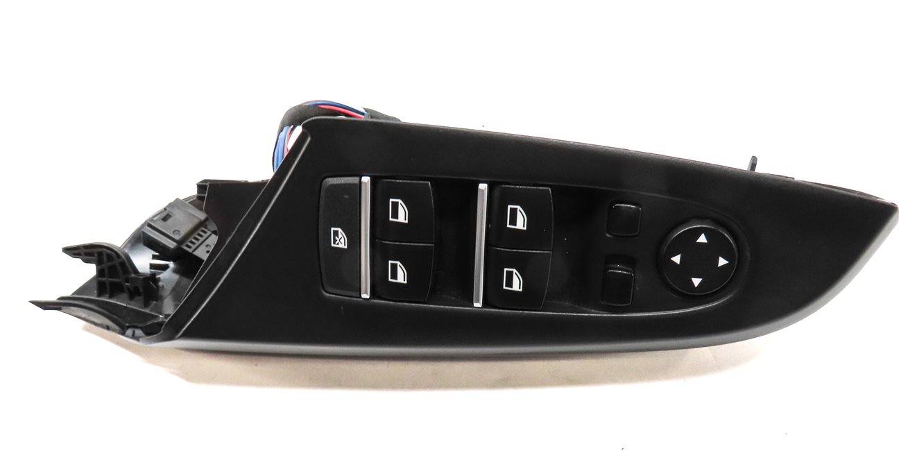 Thumbnail 4: 12-19 BMW 3 4 M3 X3 X4 SERIES FRONT LEFT DRIVER WINDOW SWITCH P-FOLD (BLACK)