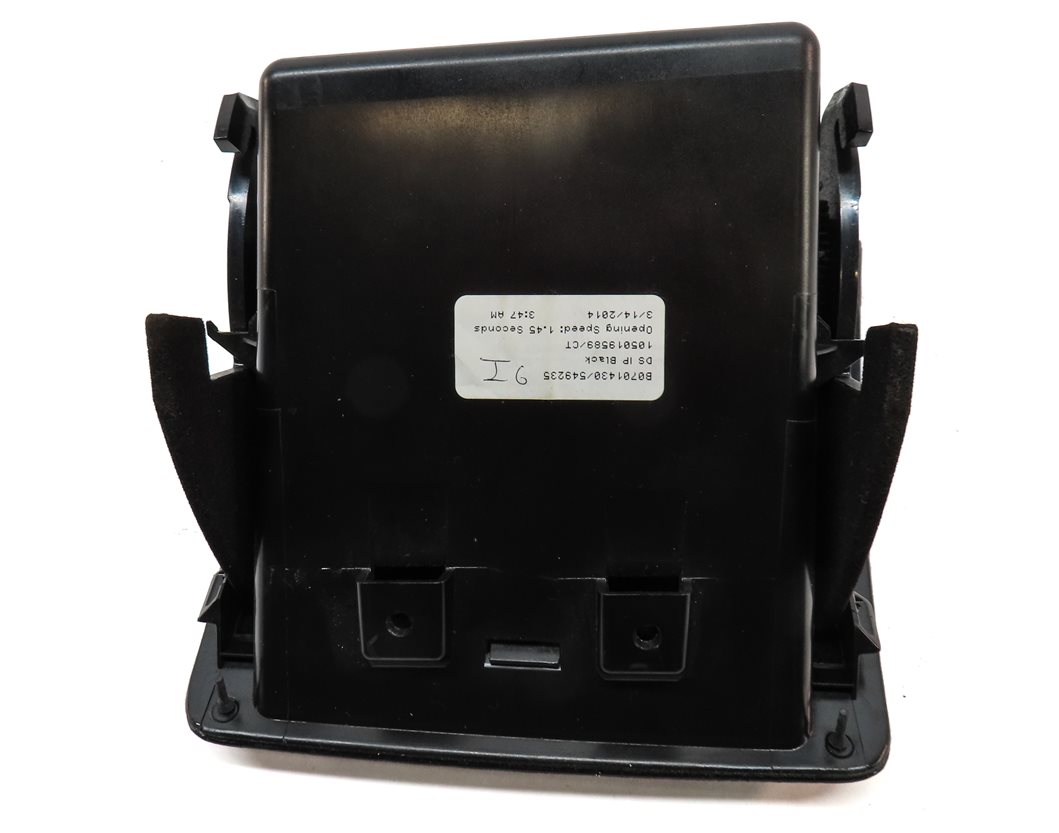 Thumbnail 5: 2014 BMW X3 (F25) FRONT LEFT DRIVER STORAGE CUBBY COMPARTMENT (BLACK)