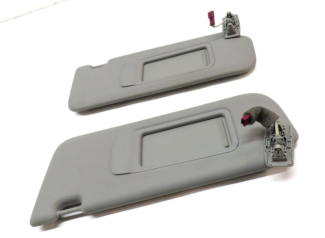 Thumbnail 3: 2011-2018 BMW X3 X4 (F25 F26) FRONT LEFT & RIGHT SUNVISOR SHADE SET (GRAY)