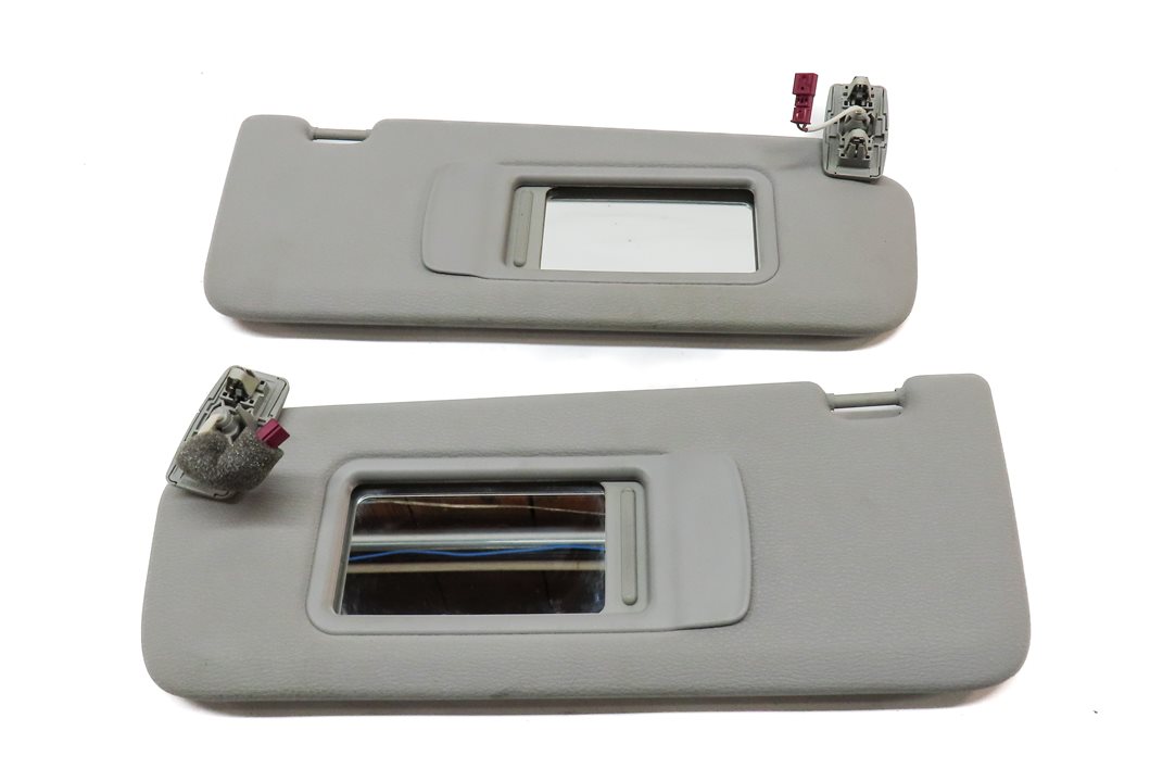 Thumbnail 4: 2011-2018 BMW X3 X4 (F25 F26) FRONT LEFT & RIGHT SUNVISOR SHADE SET (GRAY)