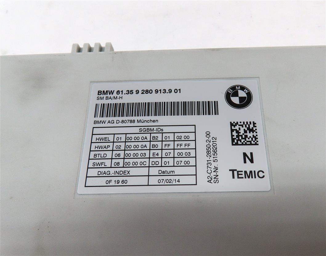 Thumbnail 4: 12-19 BMW 328i 335i 535i 550i 750i M5 M6 X3 X4 FRONT LEFT DRIVER SEAT MODULE