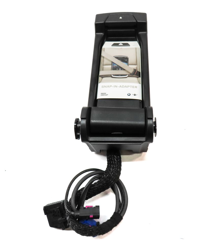 Thumbnail 2: 2014 BMW X3 (F25) FRONT CENTER CONSOLE CELL PHONE SNAP IN CRADLE CHARGER HOLDER