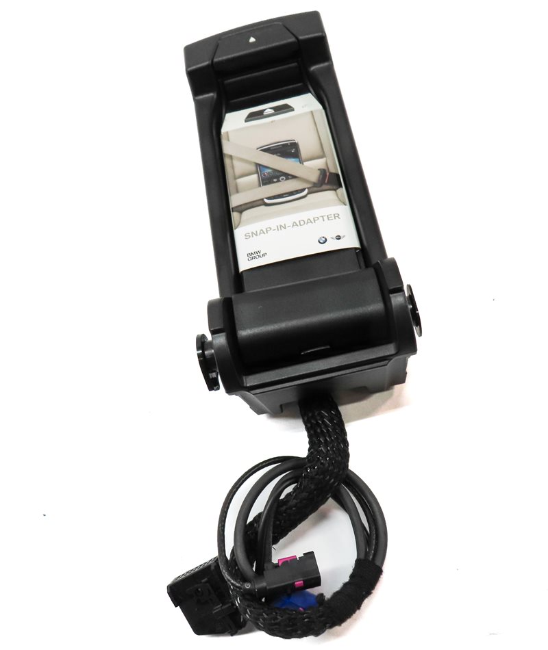 Thumbnail 3: 2014 BMW X3 (F25) FRONT CENTER CONSOLE CELL PHONE SNAP IN CRADLE CHARGER HOLDER