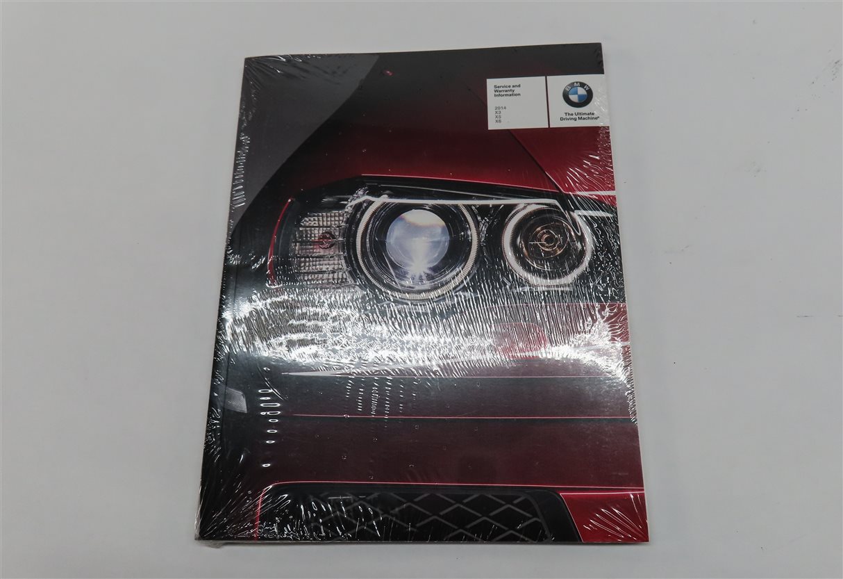 Thumbnail 5: 2014 BMW X3 (F25) 3.0L TURBO (N55) ENGINE OWNERS MANUAL BOOKLET SET/6 w/ CASE