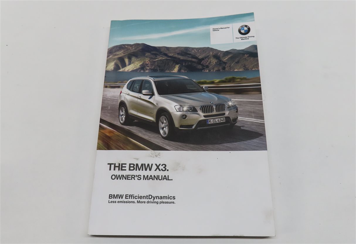 Thumbnail 7: 2014 BMW X3 (F25) 3.0L TURBO (N55) ENGINE OWNERS MANUAL BOOKLET SET/6 w/ CASE
