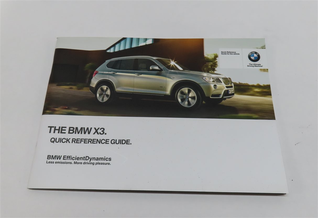 Thumbnail 8: 2014 BMW X3 (F25) 3.0L TURBO (N55) ENGINE OWNERS MANUAL BOOKLET SET/6 w/ CASE